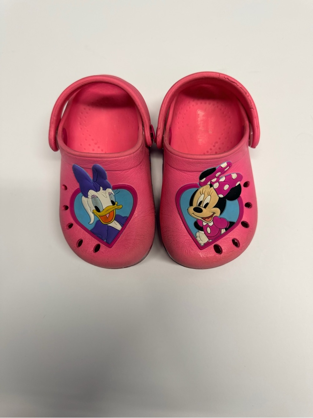Pink Kids' Minnie & Daisy Slip-On Clogs